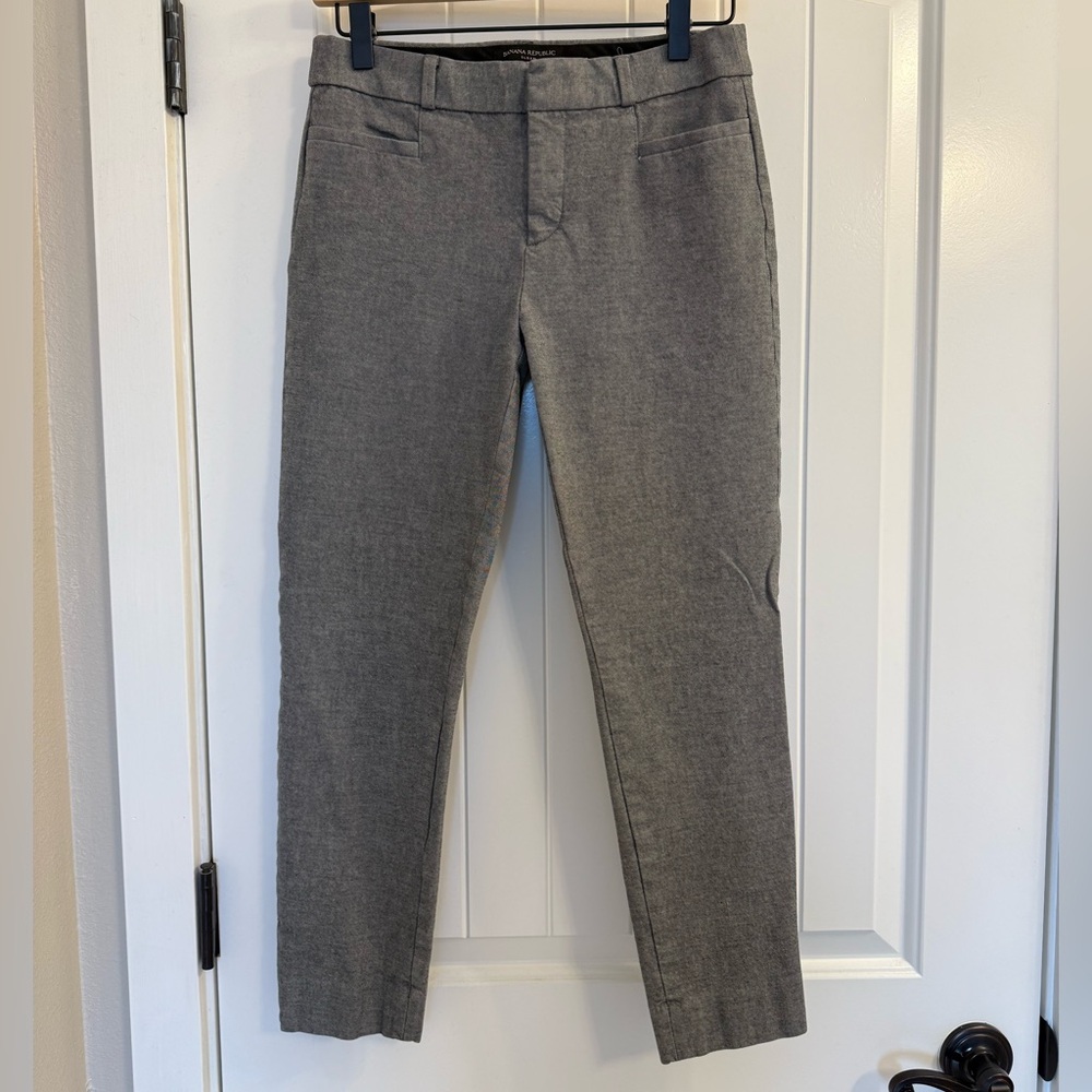 Banana Republic Gray Sloan Skinny Ankle Pants